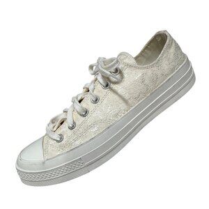 Chuck 70 Low Top Lace Sneakers Vintage White Women's size‎ 10 NEW